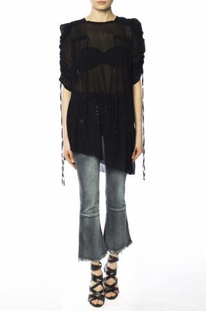 Raw-cut flared trousers, zdjęcie 2 Raw-cut flared trousers od Unravel Project